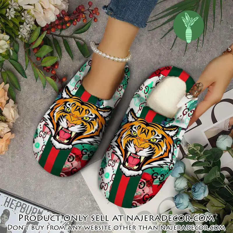 Gucci fleece slippers luxury inhouse slippers ihs1007 njr3411525